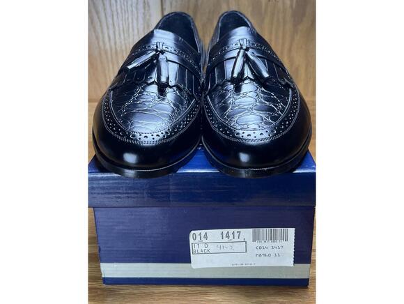Towncraft Classic Black Tassel Loafers Men\'s Dress Shoes Size 11 D New main image 7